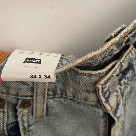 Levi's Men's 511 Slim Fit Jeans Better Days Blue Distressed 34 x 34 B4HP - Picture 2 of 7